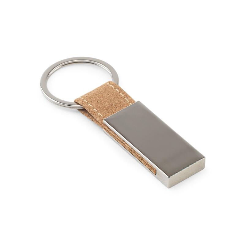 GOSLING. Set consisting of a card holder and a key holder, both in metal and cork – image 2