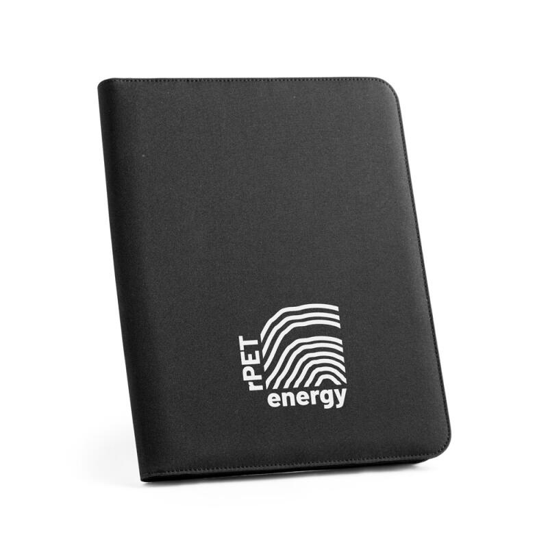 EMERGE FOLDER II. A4 folder in recycled polyester (100% rPET) 300D with zipper – image 2