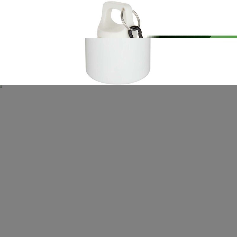Oregon 750 ml solid colour RCS recycled plastic water bottle with carabiner – image 1