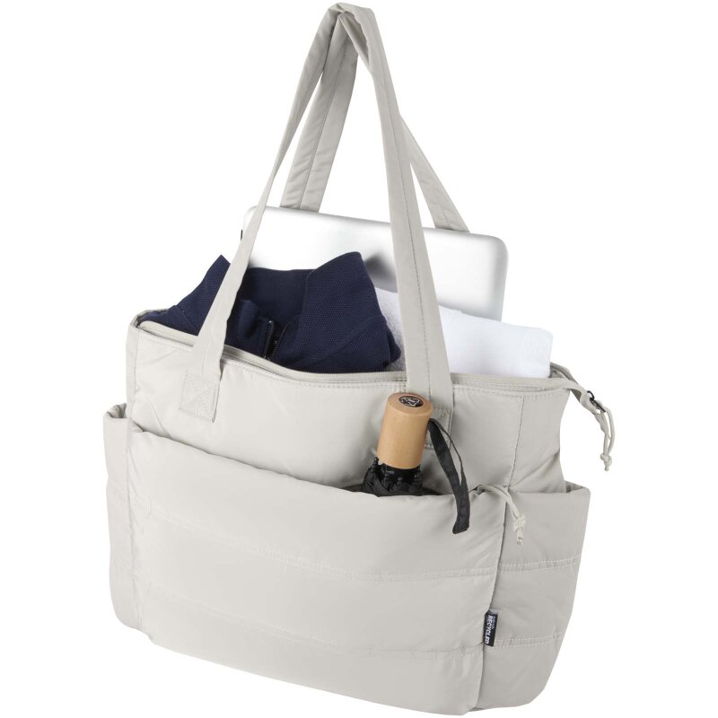 Puffer 15.6" GRS recycled laptop tote bag 18L – image 5