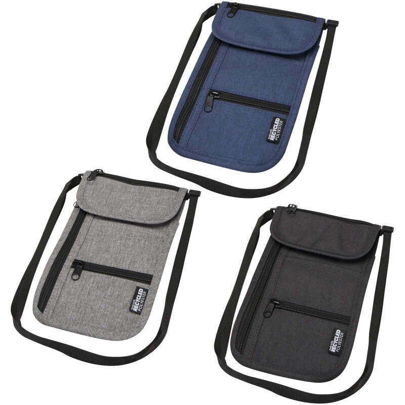 Ross GRS recycled smart travel pouch – image 7
