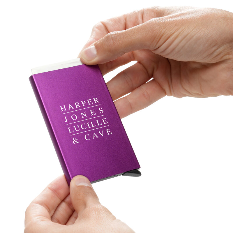 RFID Aluminium Card Holder – image 3