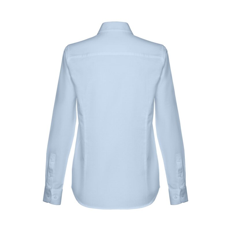 THC TOKYO WOMEN II. Women's long-sleeved oxford shirt with pearl coloured buttons – image 2