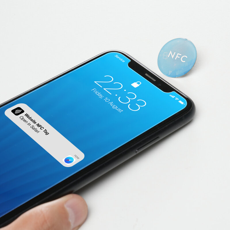 Round NFC Iron Pin – image 3