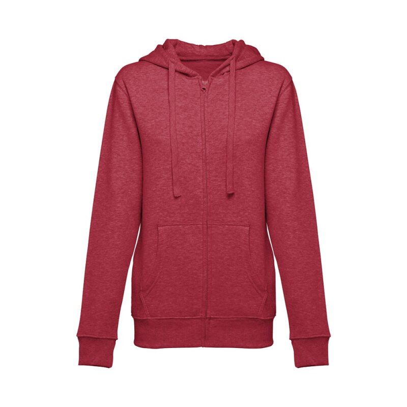 THC AMSTERDAM WOMEN II. Women's hoodie in cotton and polyester with full zip – image 1