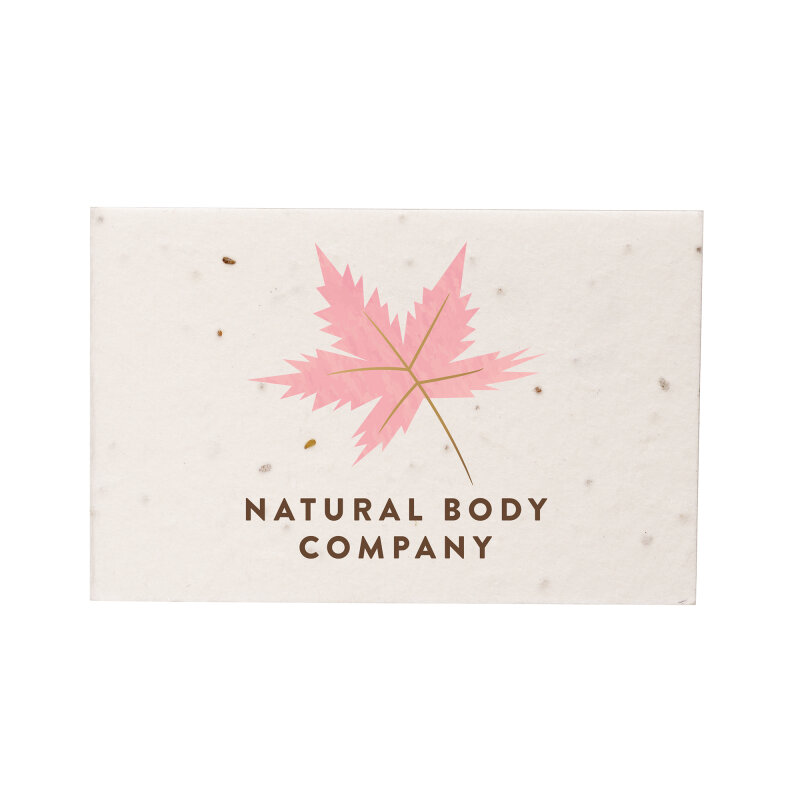 Seed Paper Lanyard Card – image 1
