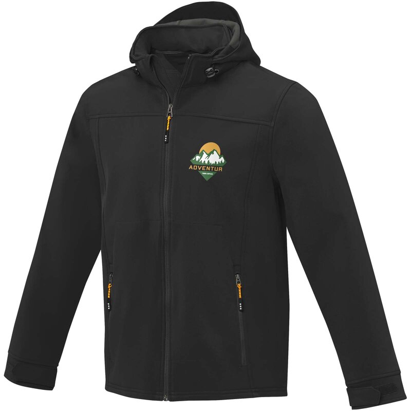 Langley men's GRS recycled softshell jacket – image 2