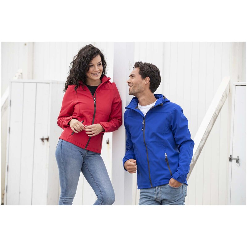 Langley men's GRS recycled softshell jacket – image 8
