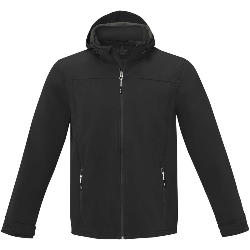 Langley men's GRS recycled softshell jacket – image 3