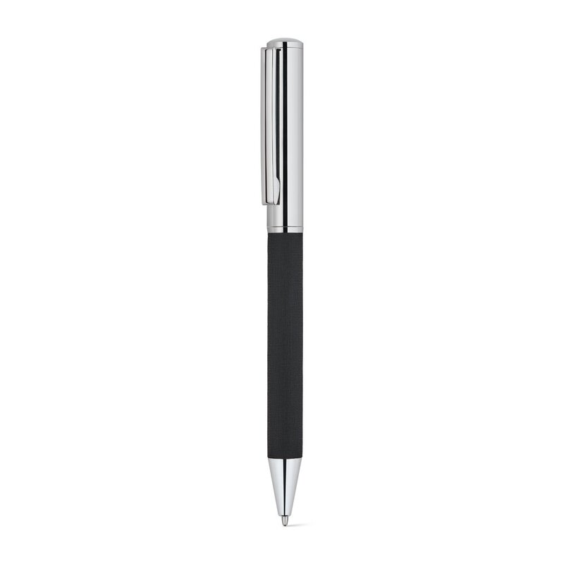 SLAUGHTER. Stainless steel ballpoint pen with a glossy finish and black ink by Dokumental® – image 5