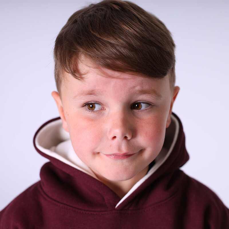 Premium Kids Contrast Hoodie – image 4