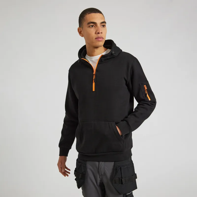 Adults Quarter Zip Hoodie – image 2