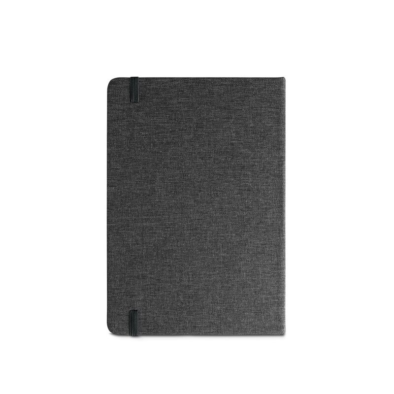 MRQUEZ. A5 hardback notebook made from 100% recycled PET fabric, with lined pages made from 100% recycled paper – image 4