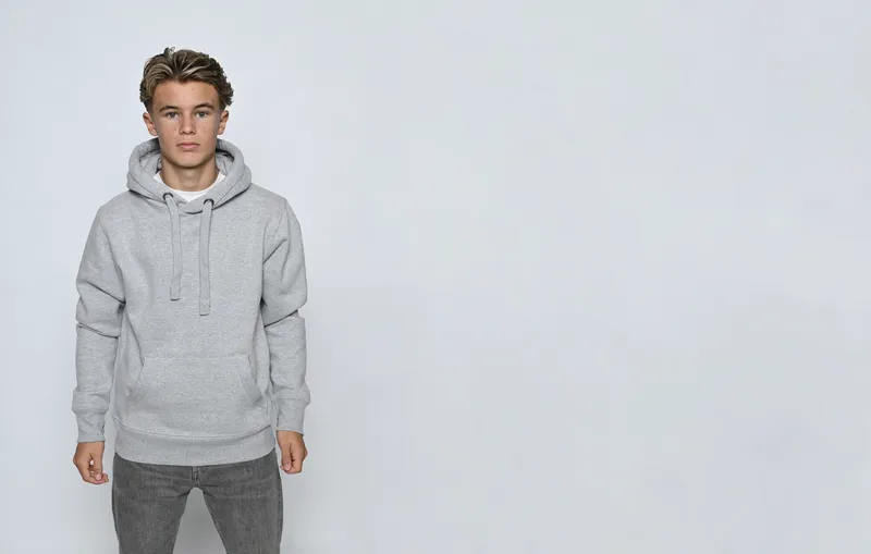 Peach Finish Pullover Hoodie – image 1