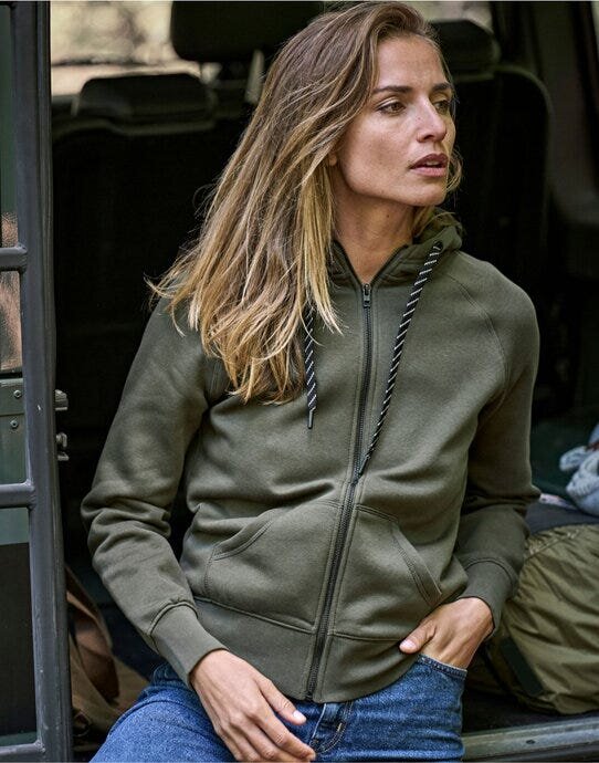 Ladies Fashion Full Zip Hood – image 7