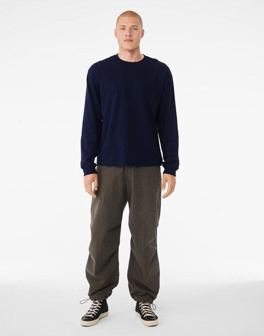 Unisex Heavy Boxy LS Tee – image 4