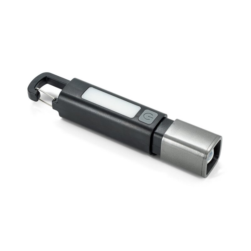 WIGGINS. ABS torch, with a 2 W LED light (53 lumens) at the front and a COB light (53 lumens) at the top – image 3