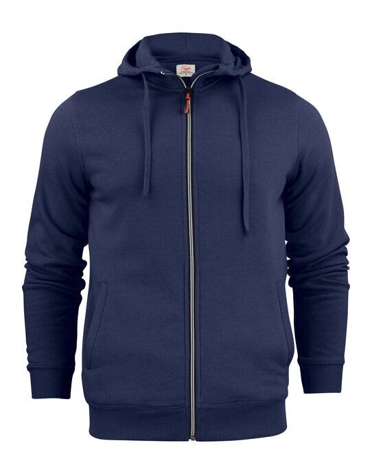 Printer Mens Overhead Full Zip Hoodie – image 7
