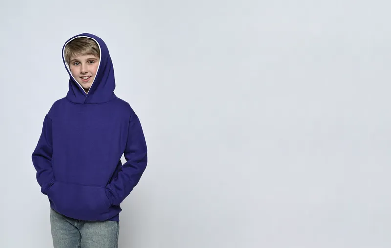 Premium Kids Contrast Hoodie – image 1