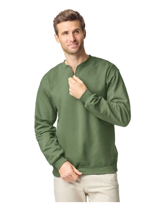 Softstyle Midweight 1/4 Zip Sweat – image 3