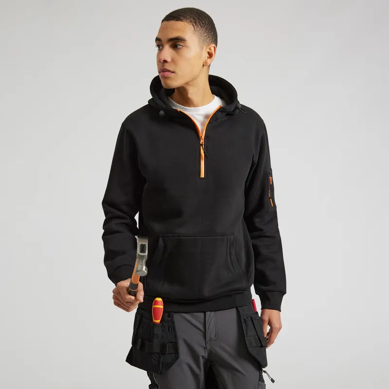 Adults Quarter Zip Hoodie – image 8