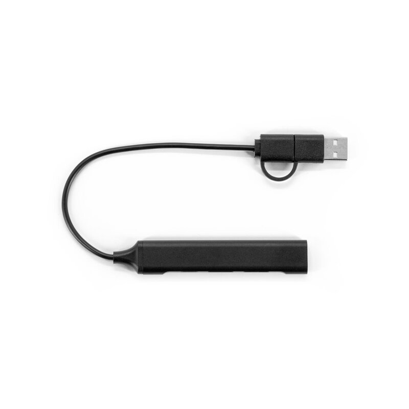 BENIOFF. A multifunctional hub that expands your devices connectivity, made from recycled PET (33% rPET) and recycled aluminium (31% rAL) – image 1