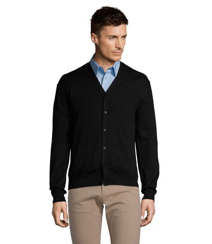 GOLDEN MEN V-NECK CARDIGAN – image 1