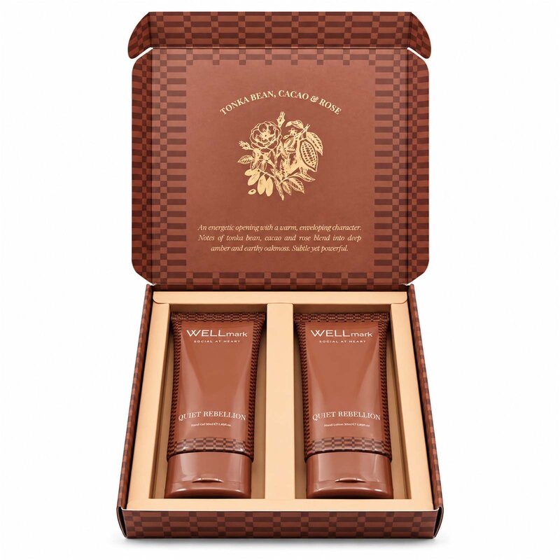 Wellmark Quite Rebellion 70 ml hand wash and 70 ml hand lotion gift set – image 3