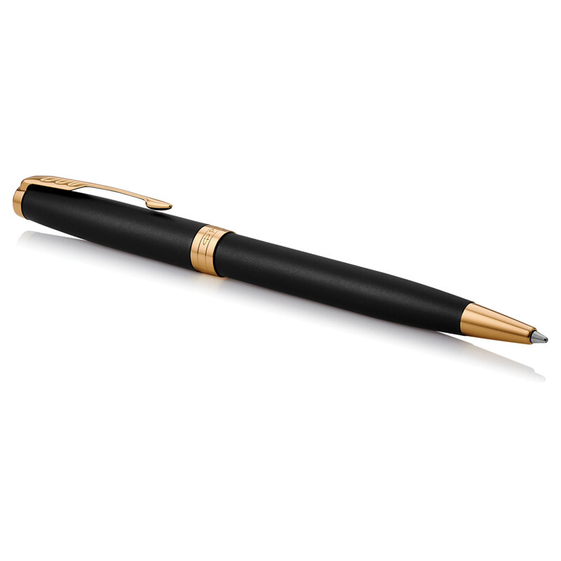 Parker SONNET Ballpoint Pen, Matte Black with Palladium Trim – image 3