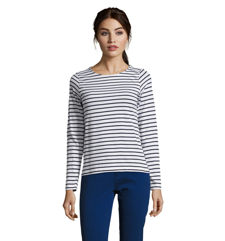 MARINE WOMEN STRIPE T-SHIRT – image 1