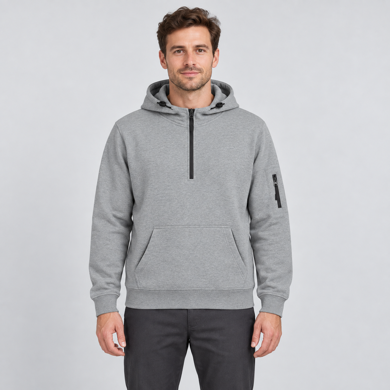 Adults Quarter Zip Hoodie – image 29