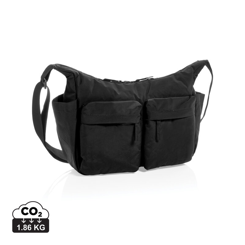 KENTO URBAN RCS recycled nylon padded crossover bag – image 9