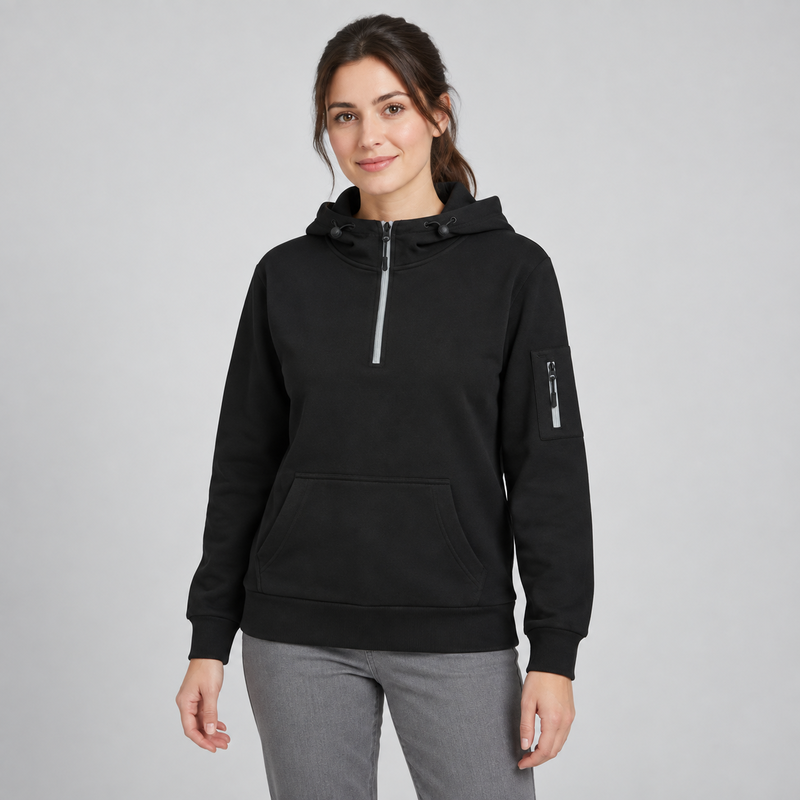 Adults Quarter Zip Hoodie – image 22