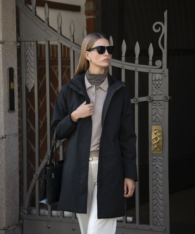 Womens Eldridge stylish -length car coat – image 1