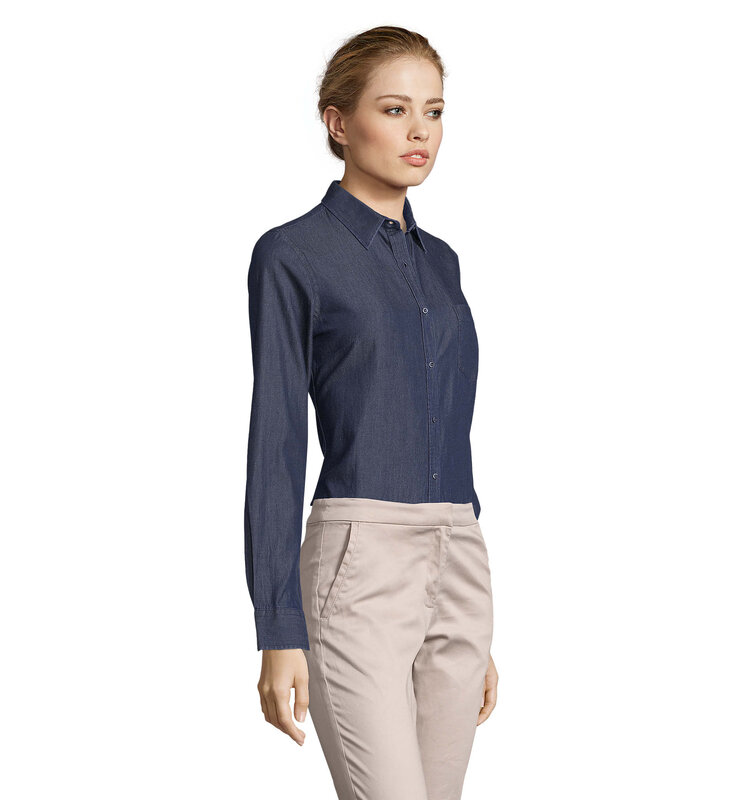 BARRY WOMEN DENIM SHIRT – image 3