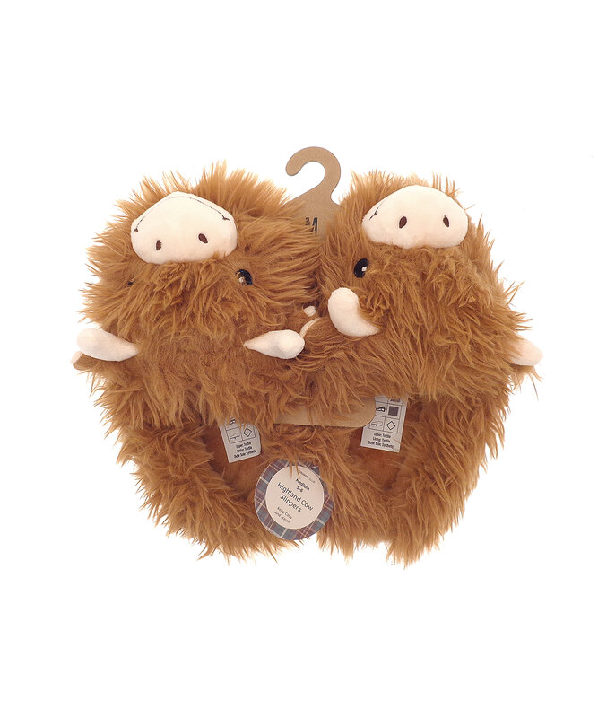 Highland cow slippers – image 1