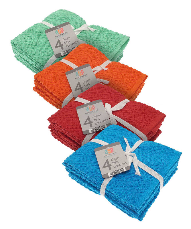 Calypso tea towels 4-pack – image 1