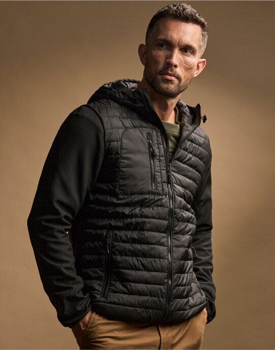 Mens Hooded Crossover Jkt – image 7