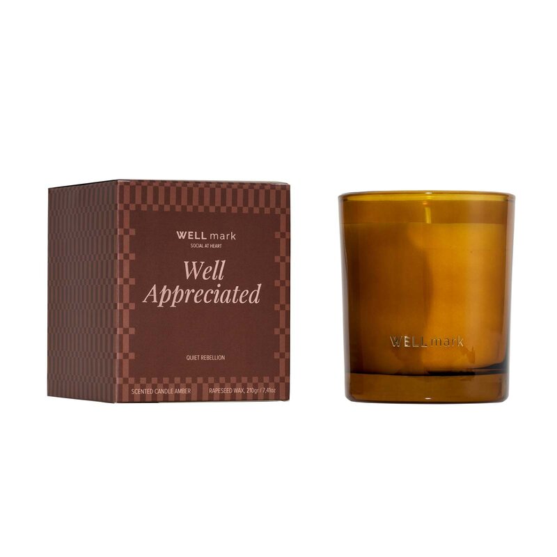Wellmark Quiet Rebellion 210 g scented candle – image 1
