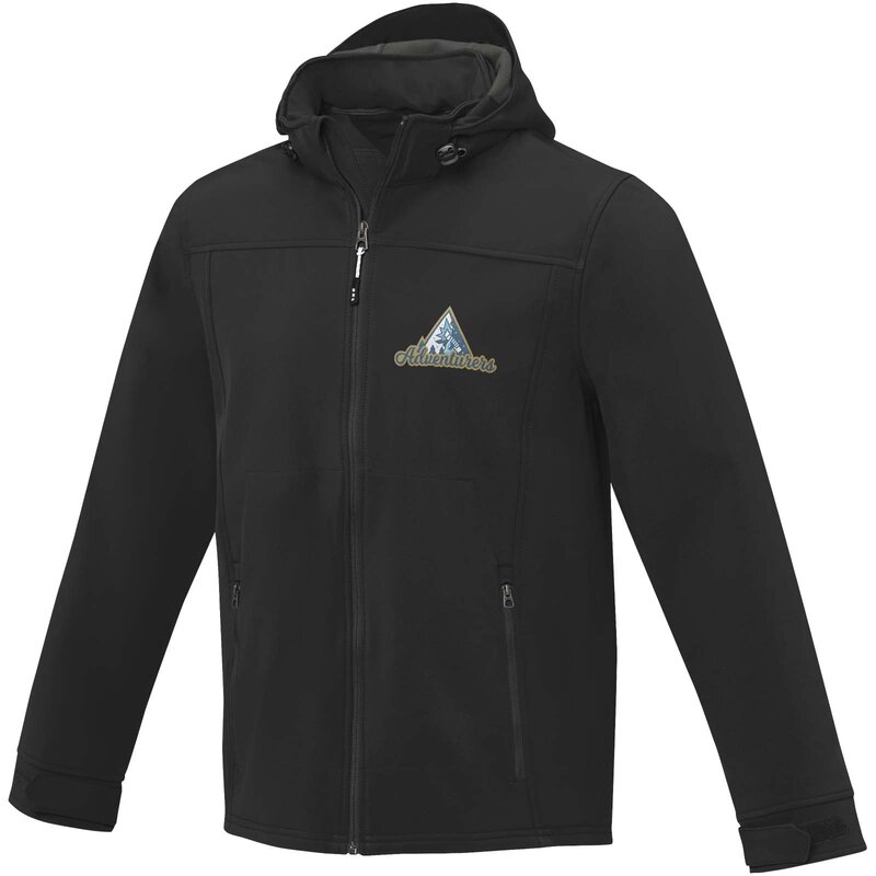 Langley men's GRS recycled softshell jacket – image 9