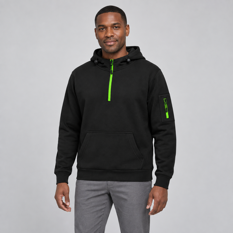 Adults Quarter Zip Hoodie – image 23