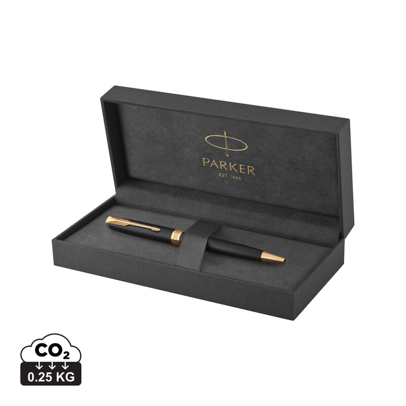 Parker SONNET Ballpoint Pen, Matte Black with Palladium Trim – image 1