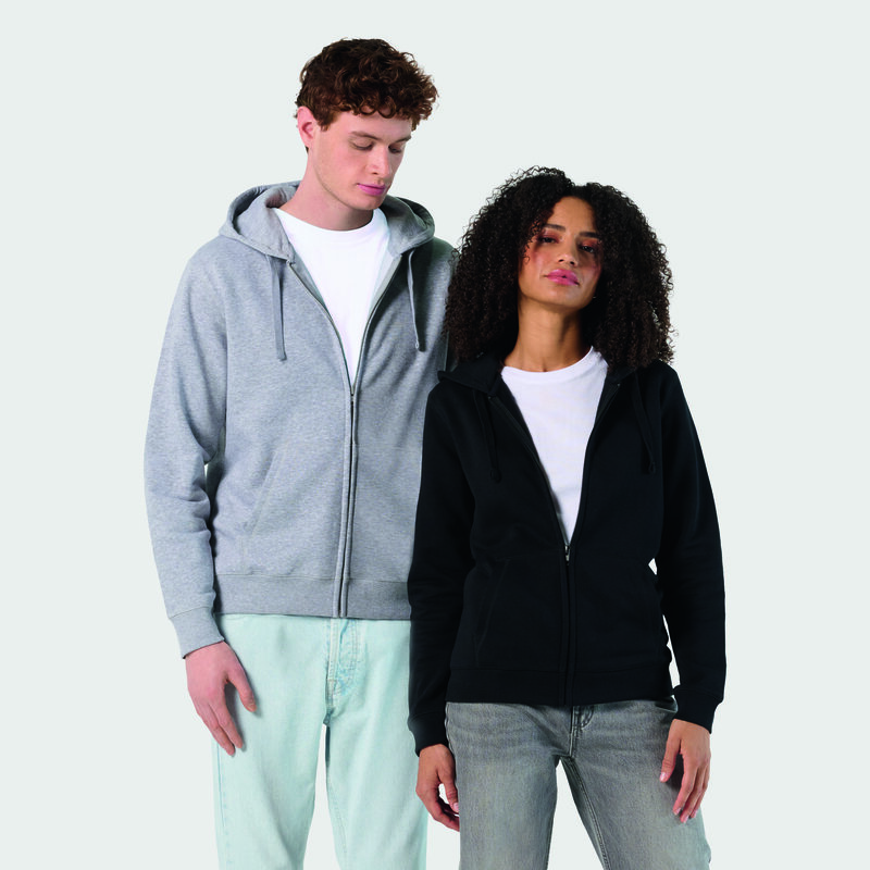 SPIKE WOMEN ZIP HOOD SWEAT – image 4
