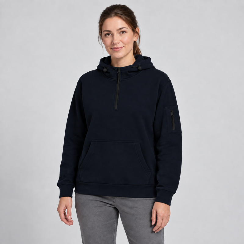 Adults Quarter Zip Hoodie – image 30