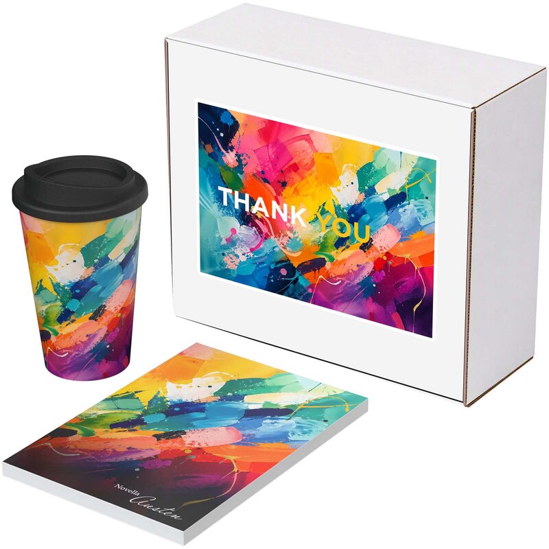 Kendal gift set Novella Austen notebook and Americano tumbler – image 1