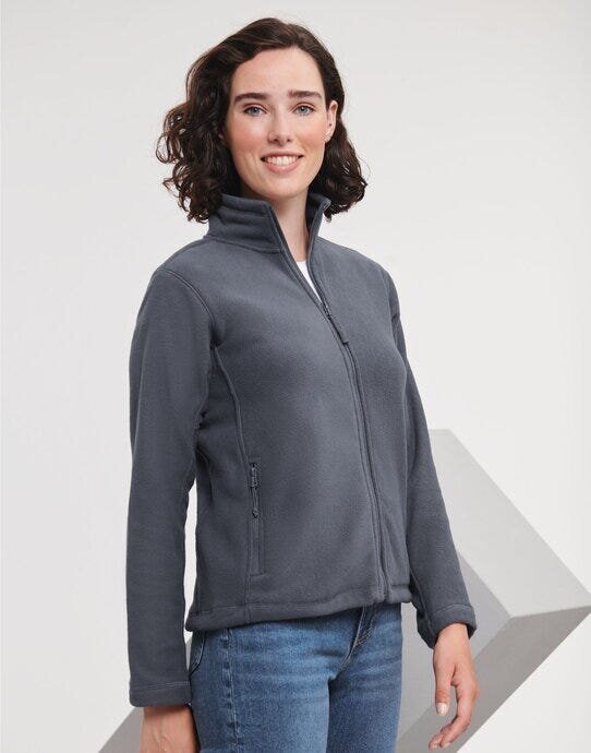 Russell Ladies Full Zip Outdoor Fleece – image 3
