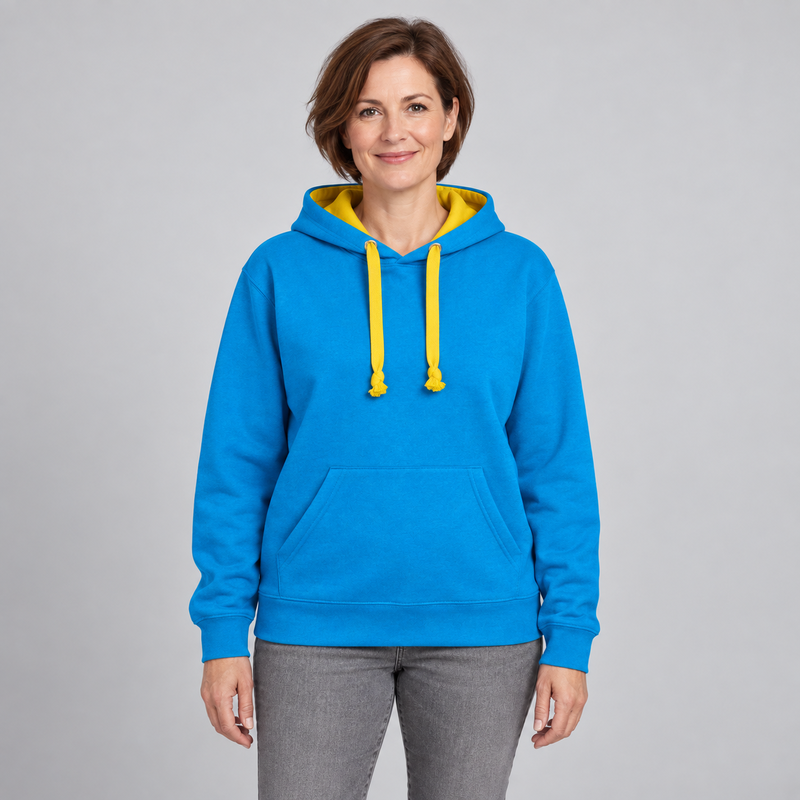 Premium Contrast Hoodie – image 34