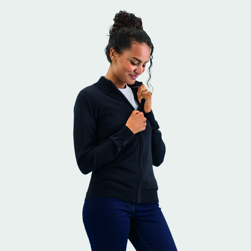 GORDON WOMEN ZIP CARDIGAN – image 5