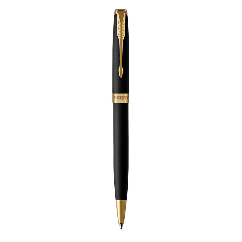Parker SONNET Ballpoint Pen, Matte Black with Palladium Trim – image 5