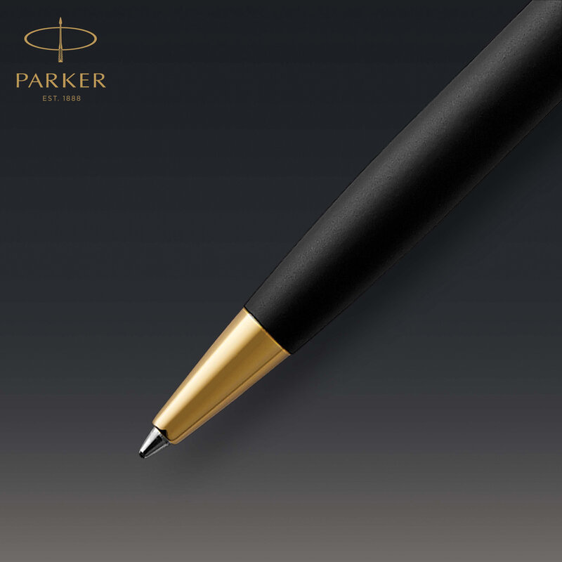 Parker SONNET Ballpoint Pen, Matte Black with Palladium Trim – image 9